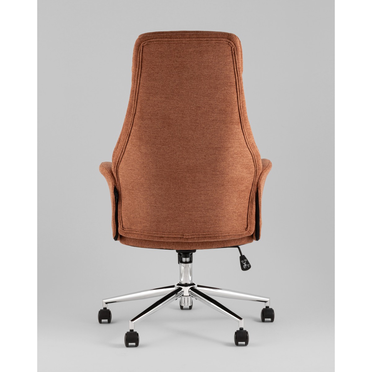 Кресло офисное TopChairs Neoma терракотовый ткань