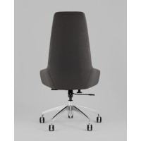 Кресло руководителя TopChairs Soulo светло-серый, серый