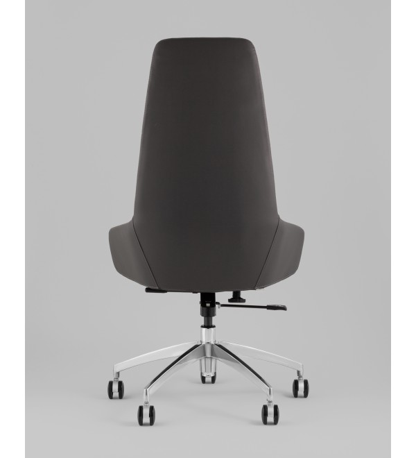 Кресло руководителя TopChairs Soulo светло-серый, серый