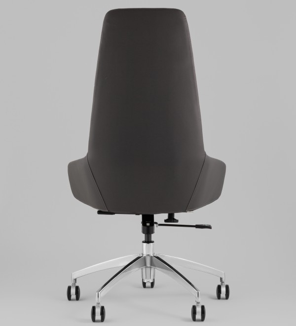 Кресло руководителя TopChairs Soulo светло-серый, серый