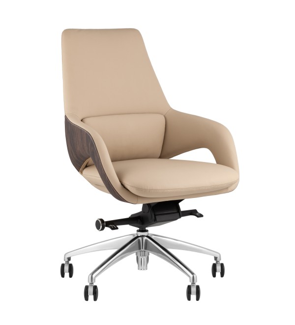 Кресло офисное TopChairs Reign бежевый
