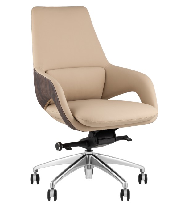 Кресло офисное TopChairs Reign бежевый