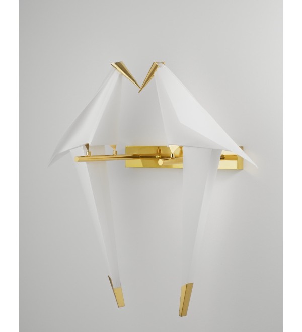 Бра светодиодное Moderli V3076-2WL origami Birds 2*LED*6W