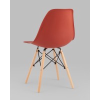 Стул Eames Style DSW терракотовый (разборный каркас)