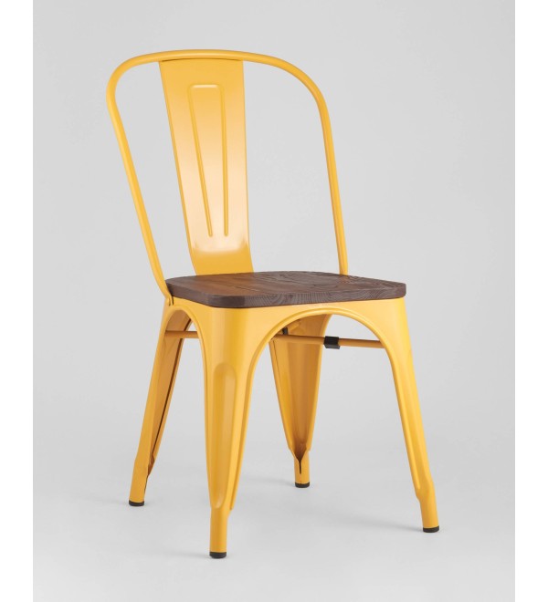 Стул TOLIX WOOD желтый