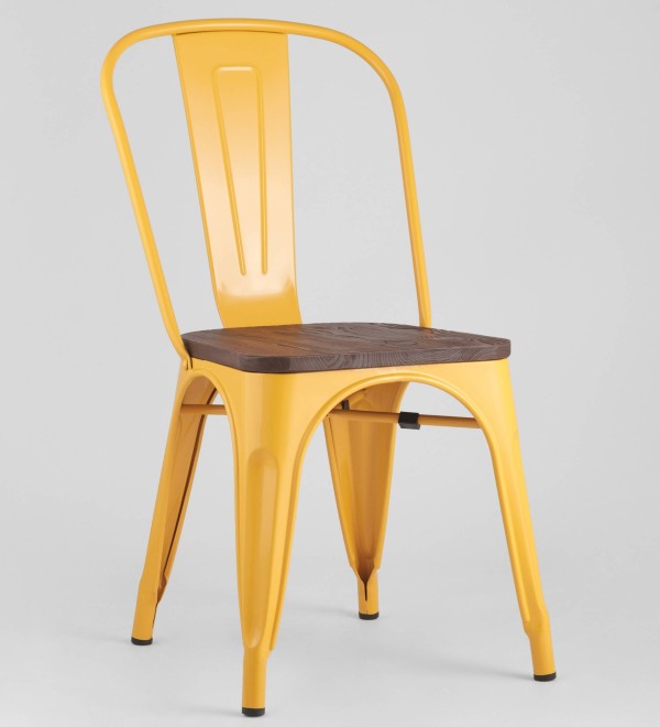 Стул TOLIX WOOD желтый