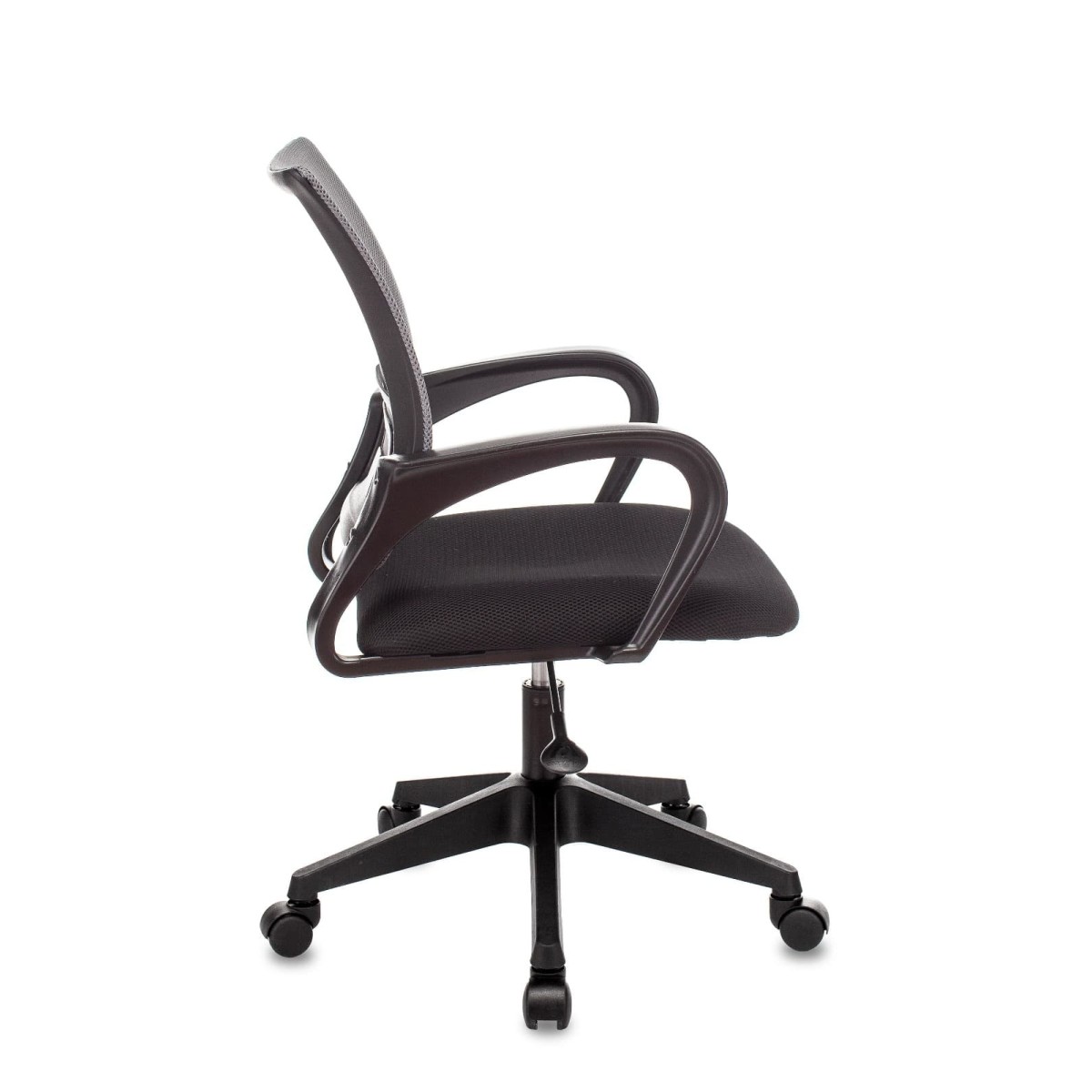 Кресло офисное TopChairs ST-Basic сетка/ткань темно-серый