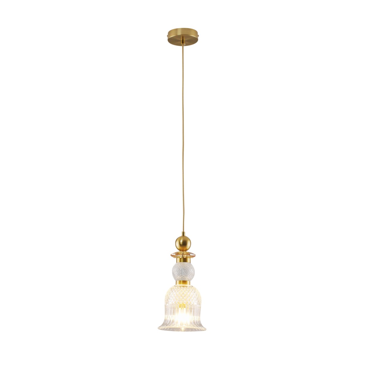 Светильник подвесной Moderli V10905-P Glassy