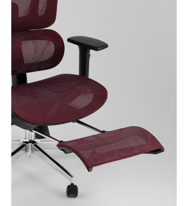 Кресло офисное TopChairs Nimbus бордовый