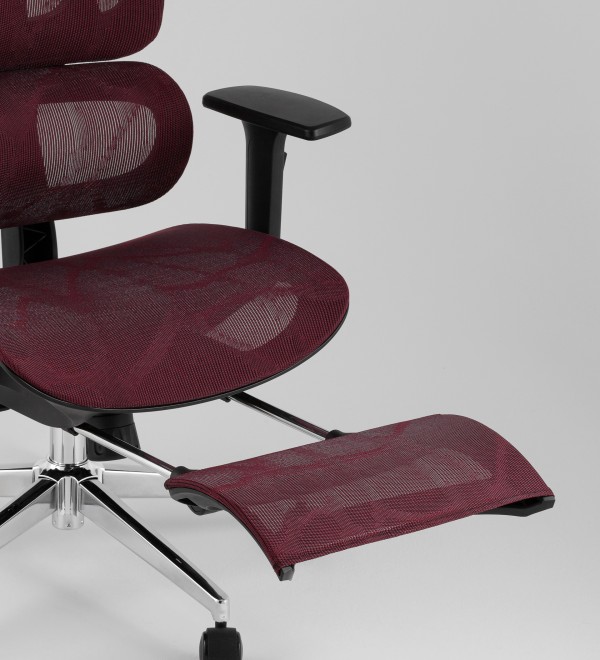 Кресло офисное TopChairs Nimbus бордовый