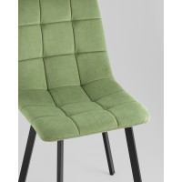 Стул Одди Original Square велюр пыльно-оливковый