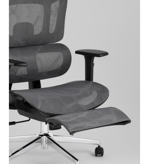 Кресло офисное TopChairs Nimbus серый