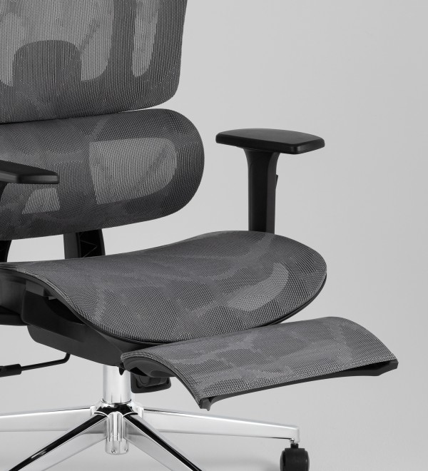 Кресло офисное TopChairs Nimbus серый