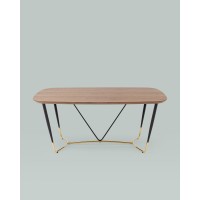Стол обеденный Даймакс 180*90 темное дерево