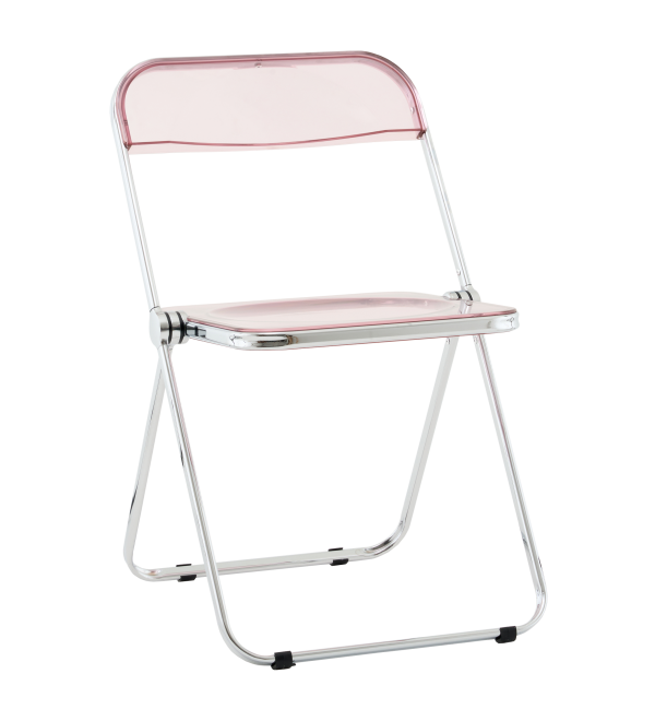 Стул Fold Pink складной розовый