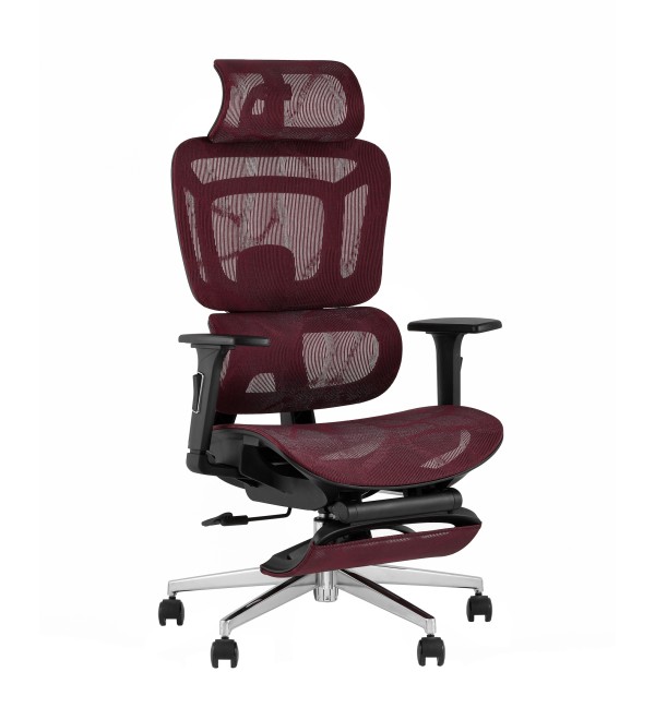 Кресло офисное TopChairs Nimbus бордовый