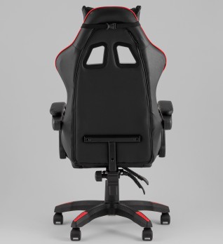 Кресло спортивное TopChairs MG-7043 черно-красный