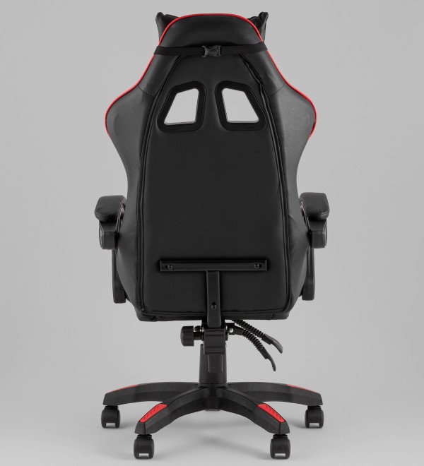 Кресло спортивное TopChairs MG-7043 черно-красный