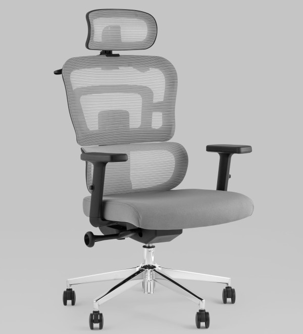Кресло офисное TopChairs Techno серый