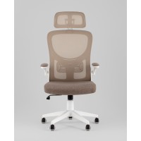 Кресло офисное TopChairs Airone бежевый ткань