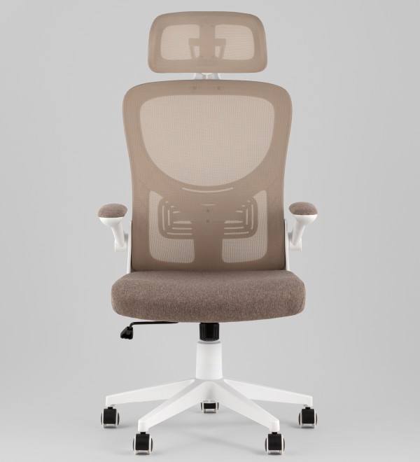 Кресло офисное TopChairs Airone бежевый ткань