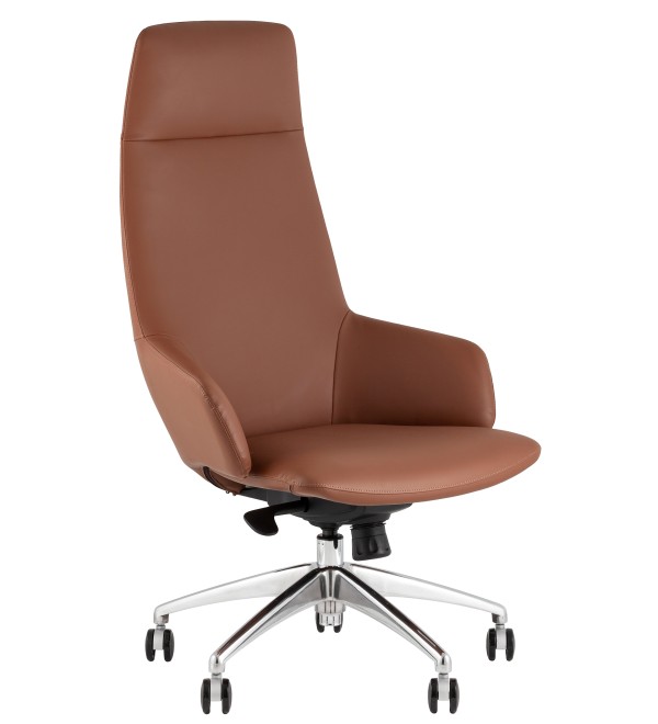 Кресло руководителя TopChairs Bow шоколадный