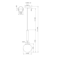 Подвесной светильник Moderli V2850-1P Host