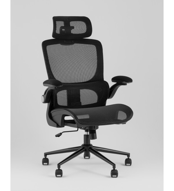 Кресло офисное TopChairs Tactus черная сетка