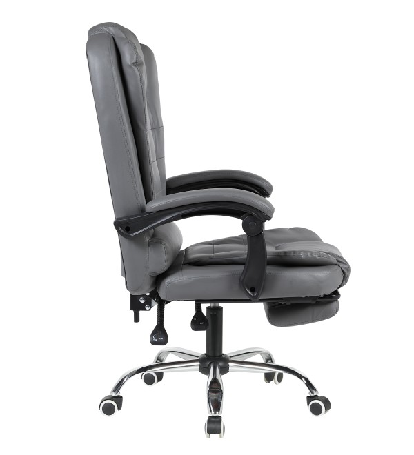 Кресло руководителя TopChairs President NEW серое