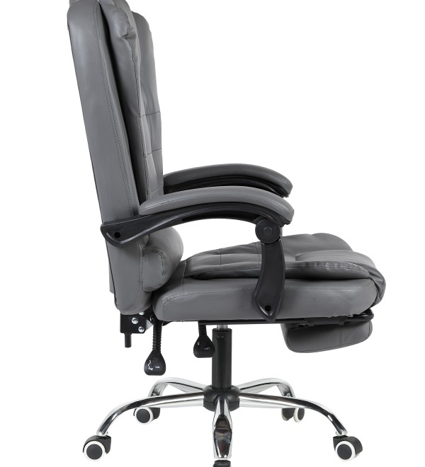 Кресло руководителя TopChairs President NEW серое