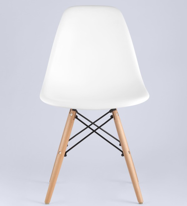 Стул Eames Style DSW белый x4 (разборный каркас)