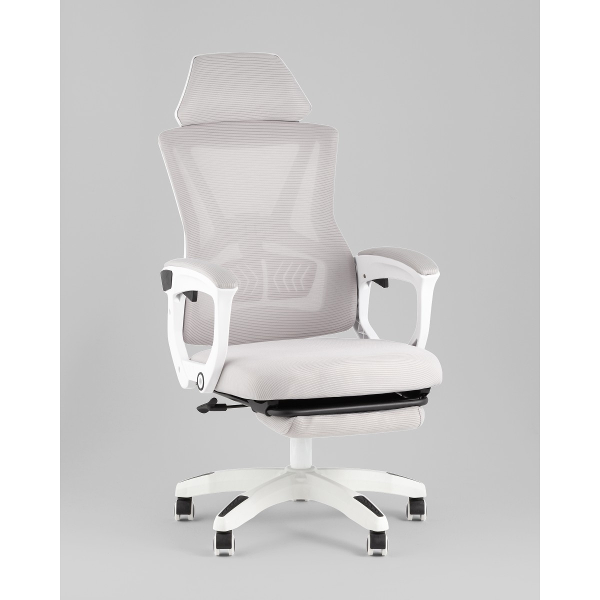 Кресло офисное TopChairs Vecto серый