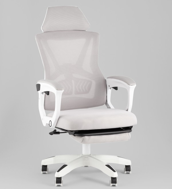 Кресло офисное TopChairs Vecto серый