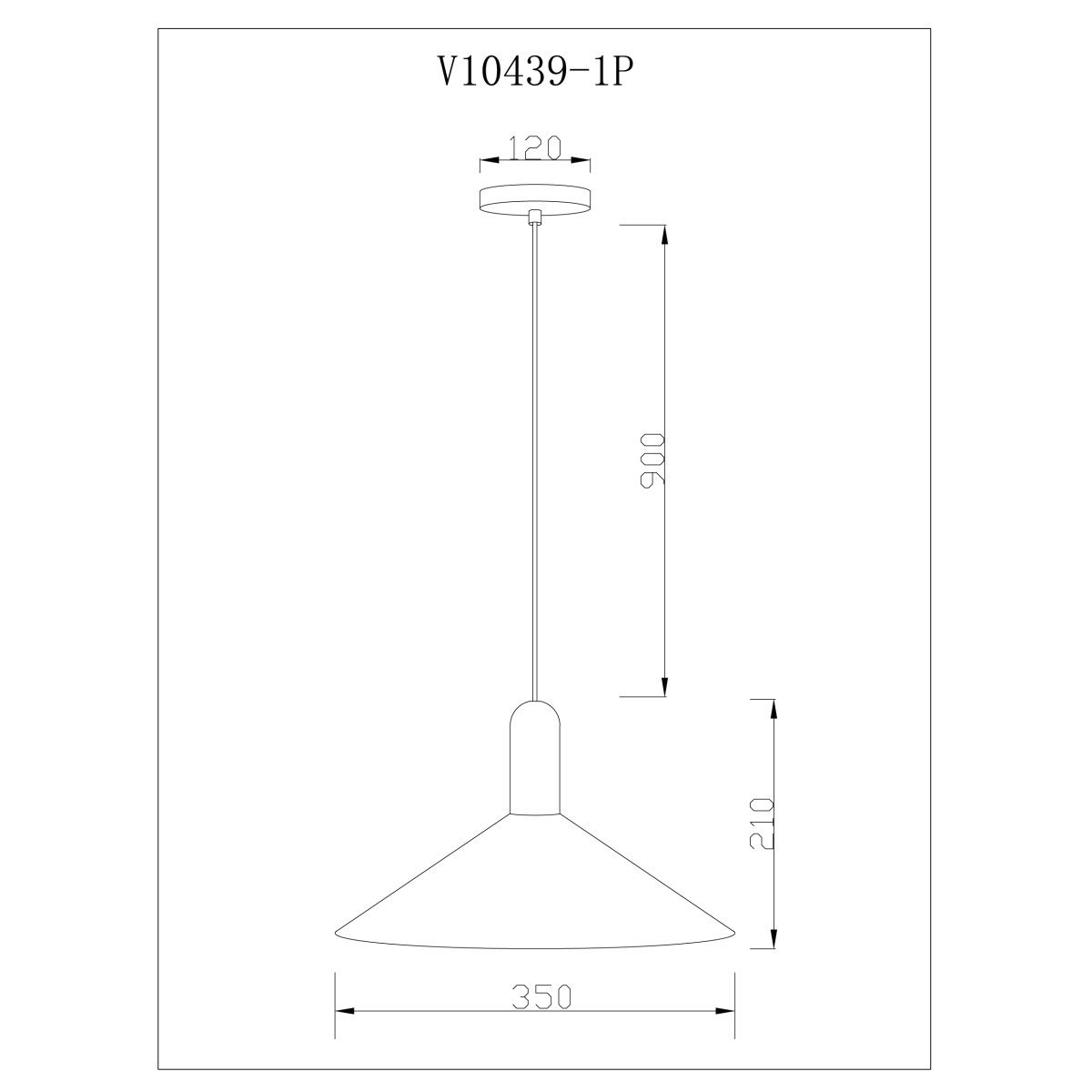 Светильник подвесной Moderli V11550-1P Forli