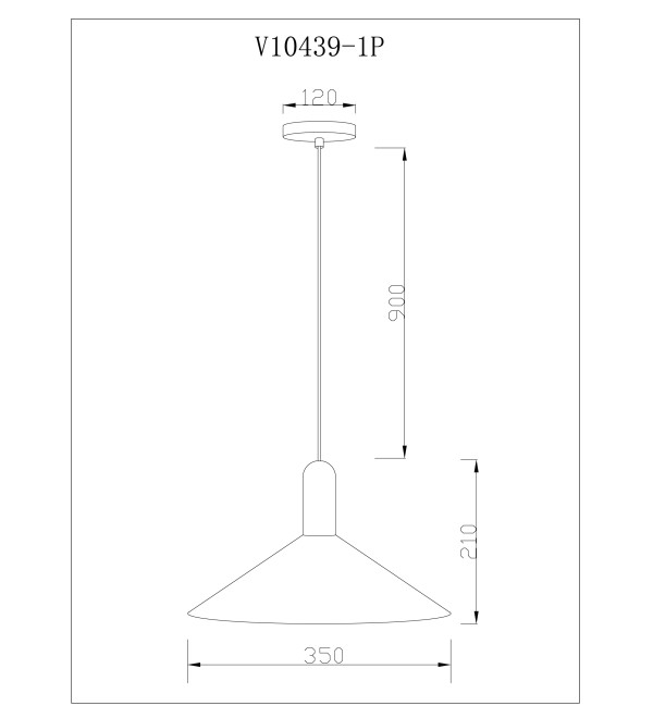 Светильник подвесной Moderli V11550-1P Forli