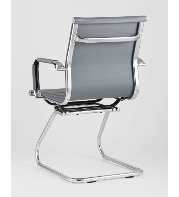 Кресло для посетителей TopChairs Visit серое