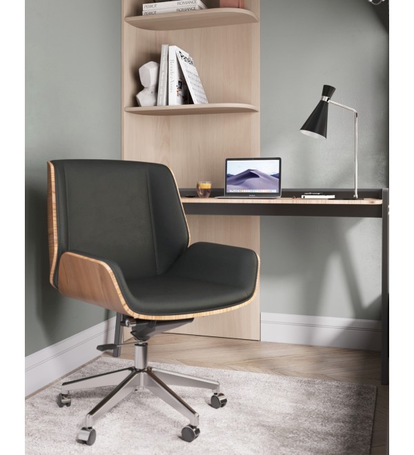 Кресло офисное TopChairs Crown SN черный