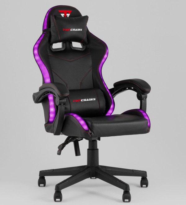 Кресло спортивное TopChairs Druid черный