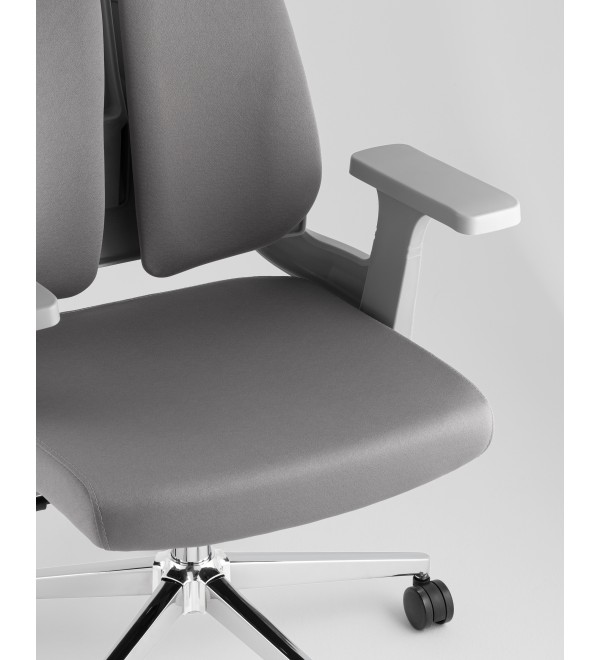 Кресло офисное TopChairs Kineo серый