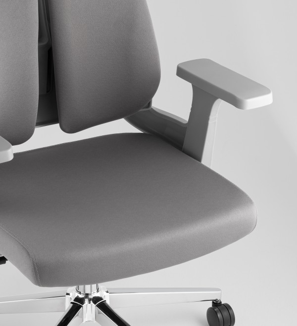 Кресло офисное TopChairs Kineo серый