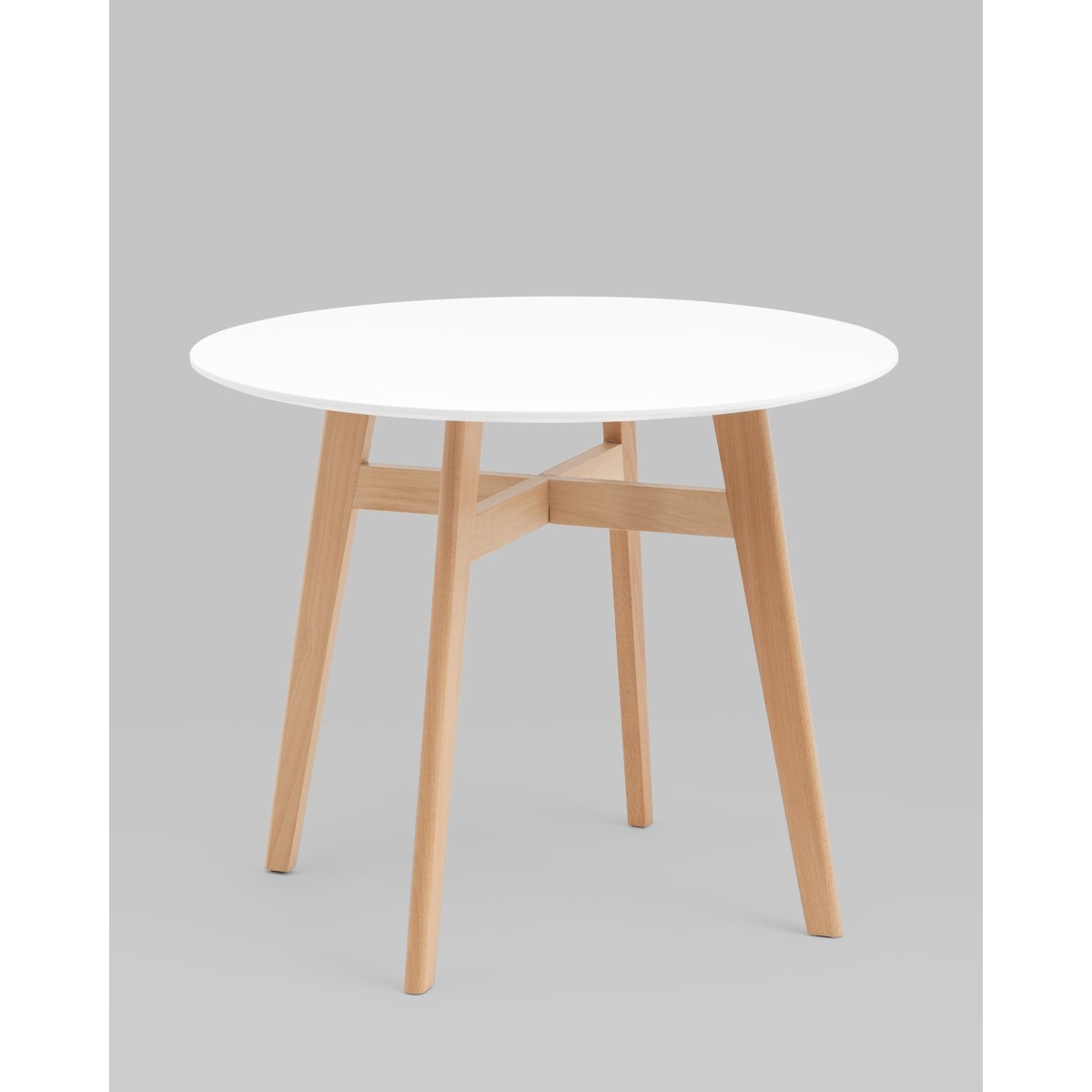 Стол обеденный Target Circle 90*90 белый