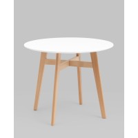 Стол обеденный Target Circle 90*90 белый
