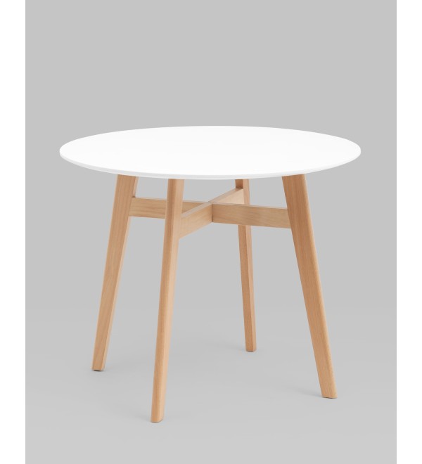 Стол обеденный Target Circle 90*90 белый
