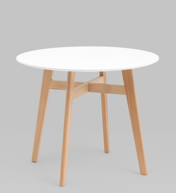 Стол обеденный Target Circle 90*90 белый