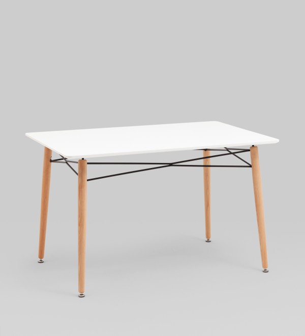 Стол Eames DSW Rectangle New 120*80 белый