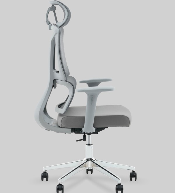 Кресло офисное TopChairs Forward серый