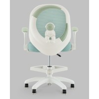 Кресло компьютерное детское TopChairs Spaceman мятный