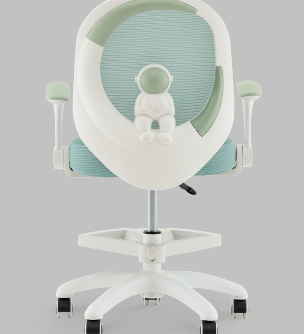 Кресло компьютерное детское TopChairs Spaceman мятный