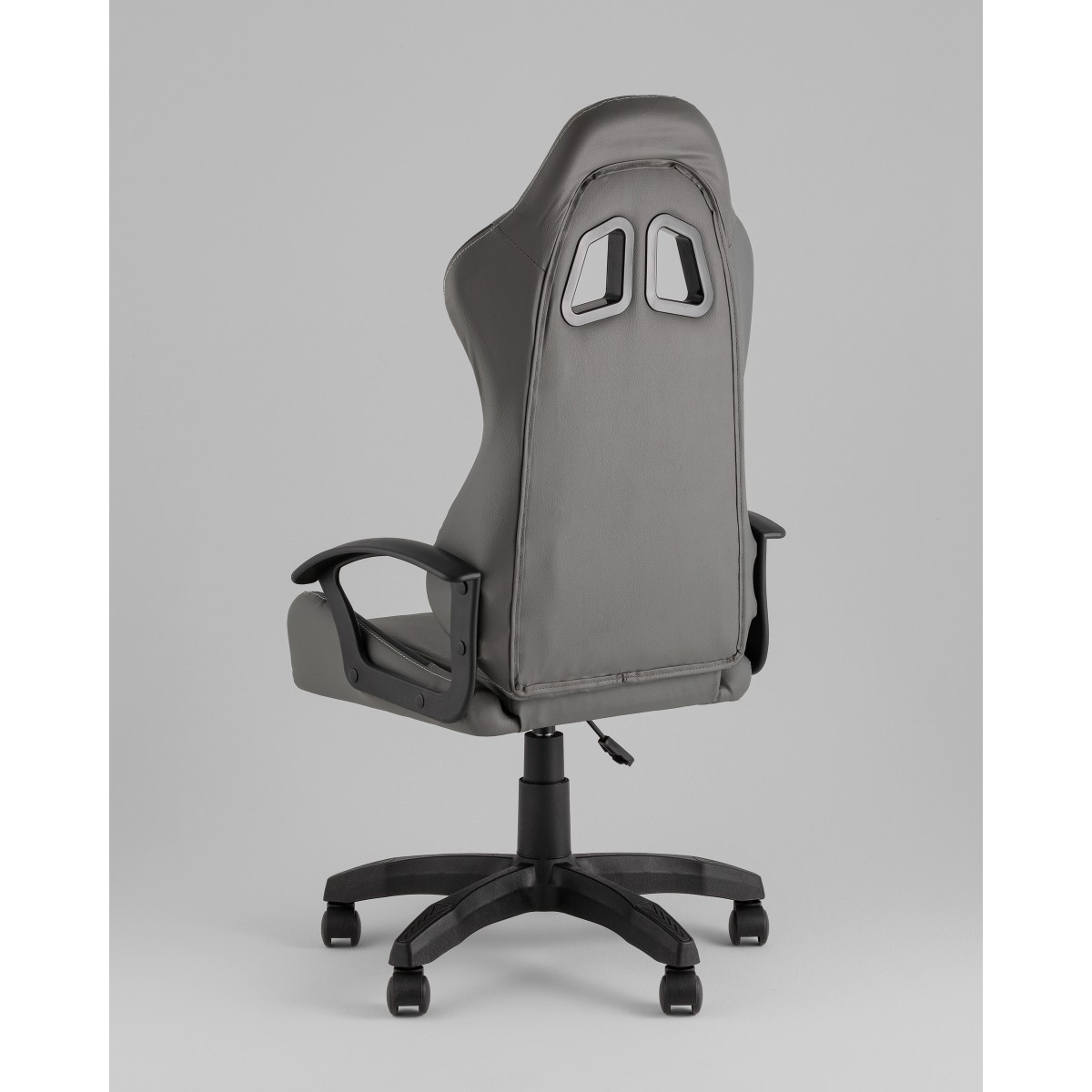 Кресло спортивное TopChairs Wyvern серо-черный