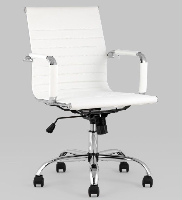 Кресло офисное TopChairs City S белое